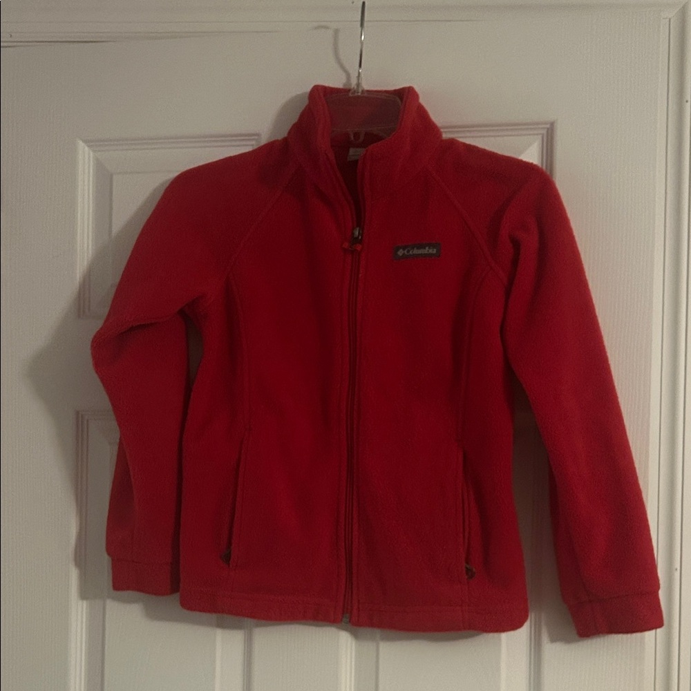 Columbia Kids' Vibrant Red Fleece Jacket